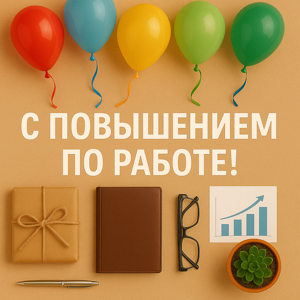 Повышение по работе / новая должность